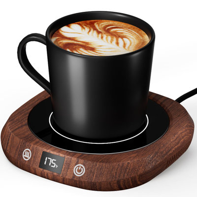 Coffee Mug Warmer  Coffee Cup Warmer For Desk Auto Shut Off Smart Electric Candle Warmer Beverage Warmer For Coffee Tea Water Milk And Coco 5 Te