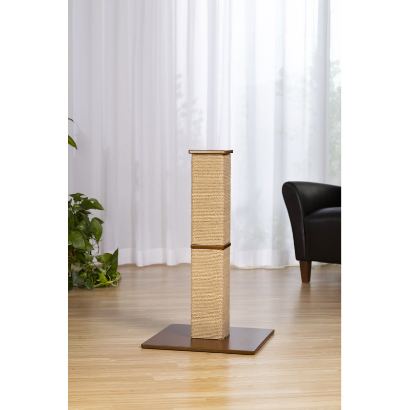 Borrego Scratching Post, 32" H x 19" W x 19" D