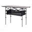 Table de camping pliante en aluminium