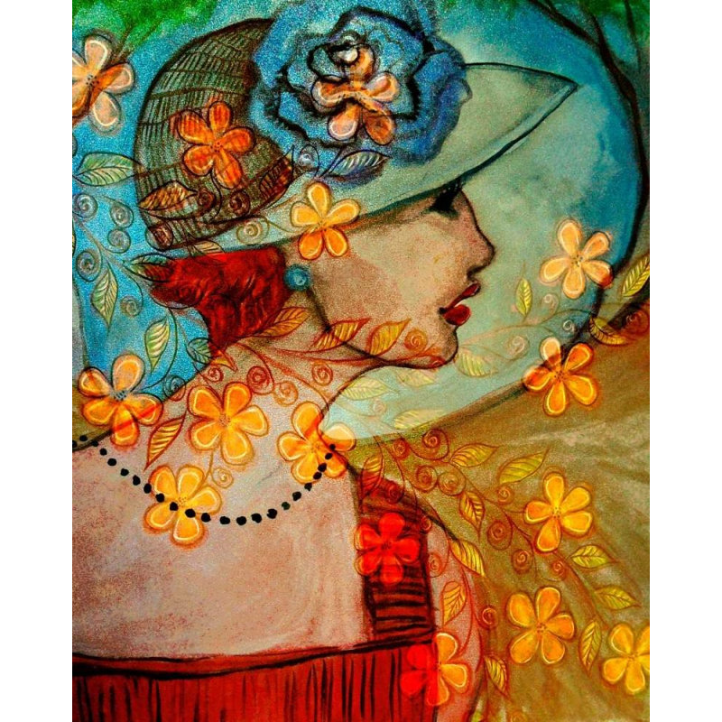 Art sur toile tendue par Danielle, Harrington, Art Direct