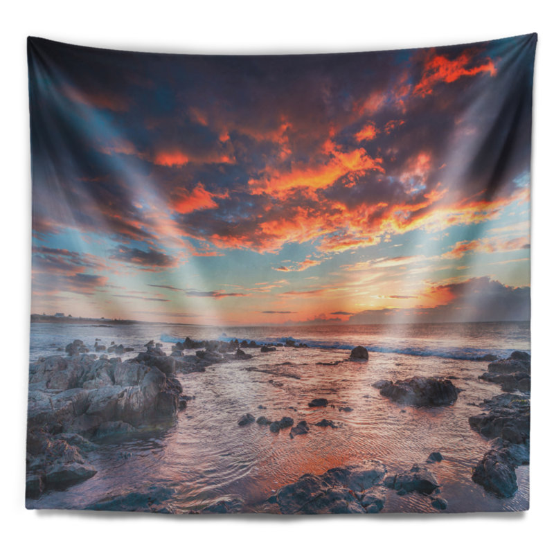 Tapisserie à ressorts à ressorts passero cape de mer, H 32 po x l 39 po