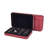 Jewellery Ring Organizer Box, Portable Small Storage Display Case, Fashion Ring Tray Holder Showcase, Ring Boxes For Multiple Rings(Red)