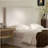Tall Headboard Upholstered Bed / 52" High Headboard / Elegant Simplicity / No Box Spring Needed / Easy Assembly / King / Coconut Micro Suede-920341013-920341011
