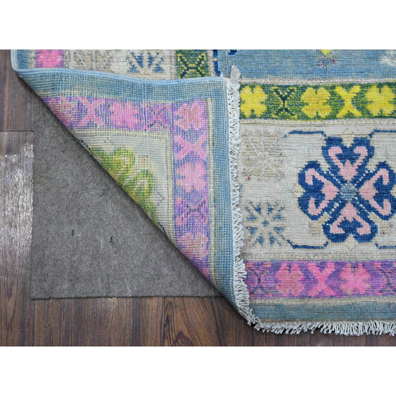 Tapis oriental 5 '10 "x 8' 10" Fusion Kazak