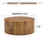 Table basse cylindrique Simple-130159546
