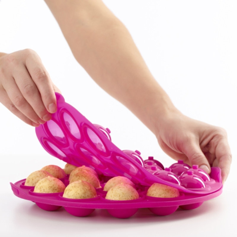 Moule à gâteau en silicone anti-adhésif brillant