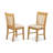 9 Piece Dining Set Includes an Oval Dining Table with Butterfly Leaf and 8 Linen Fabric Kitchen Room Chairs, Oak