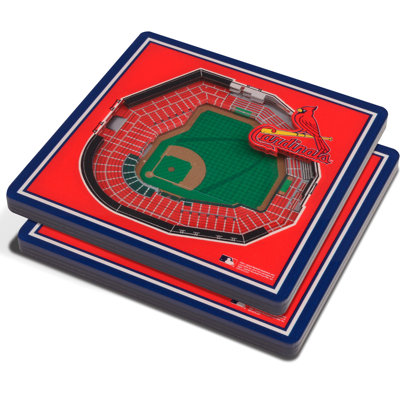 Acrylic Square 2 Piece Coaster Set