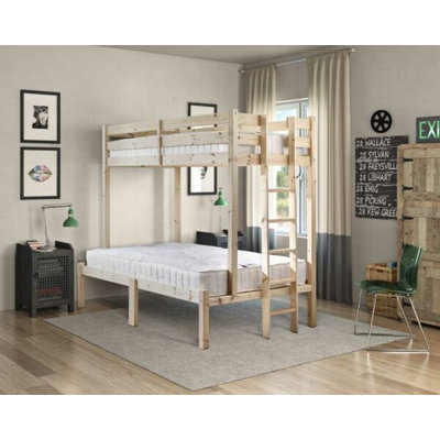 Folmar Bunk Bed with Built-in Ladder Included