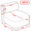 Chaise d'appoint moderne rembourrée avec base en bois massif, dossier incurvé, assise en polyester adaptée aux animaux de compagnie-133525732