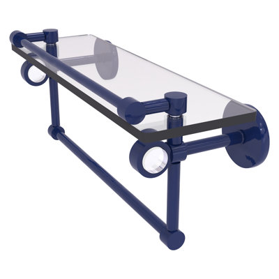 Tablette flottante avec barre à serviettes Clearview
