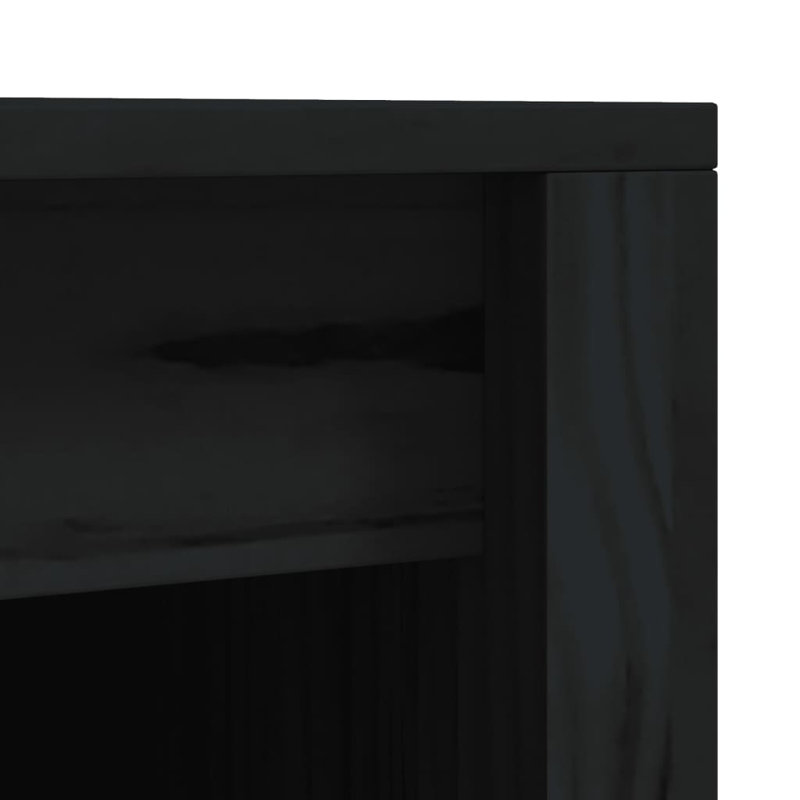 Brith 92Cm H x 106Cm W x 55Cm D Kitchen Cabinet Set, Black