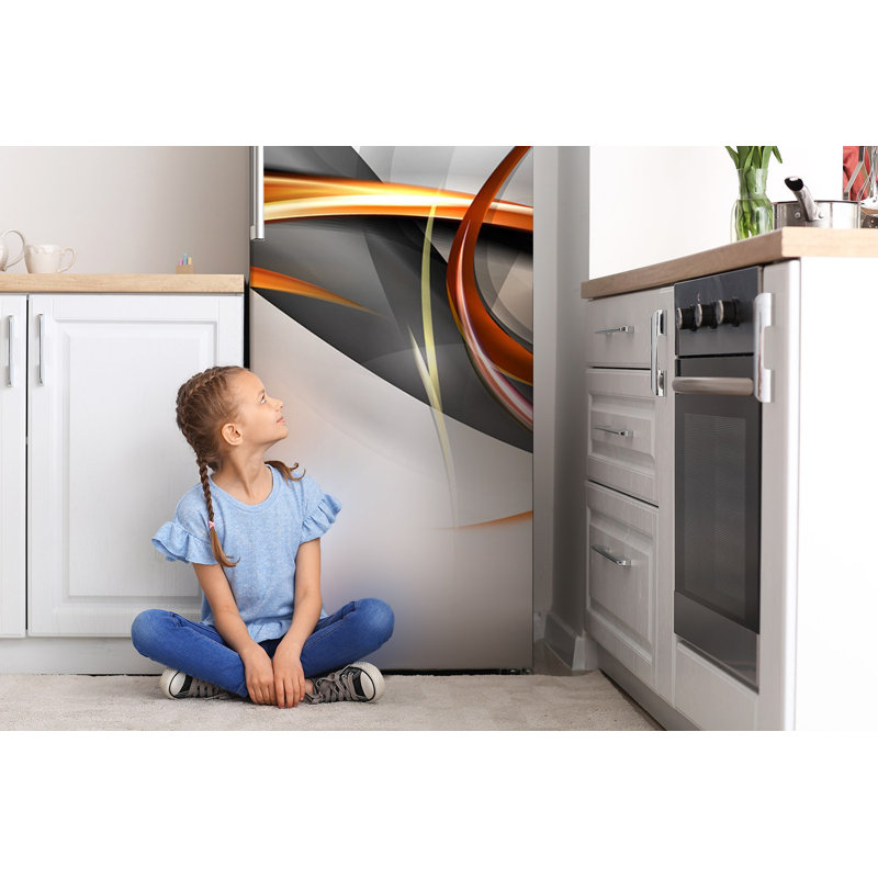 Abstract Door Decal