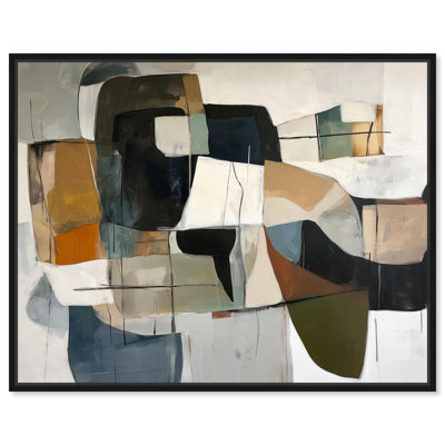 Unfurling II Canvas Modern Abstracts by