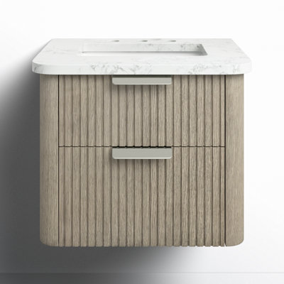 Liljan 24" Oak Single Bathroom Vanity