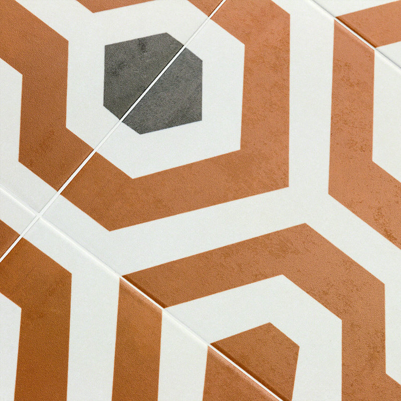 Carrelage en porcelaine 9 "x 9" Anabella - Soumaya