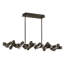 1 - Light Kitchen Island Rectangle Chandelier-892602146