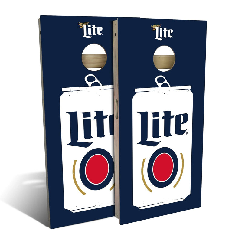 Ensemble de cornhole Miller Lite, AUCUN accessoire