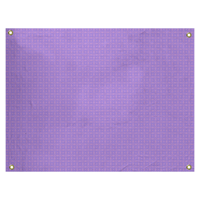 Tapisserie murale Doily, H 51,5 po x l 60,5 po, Mauve