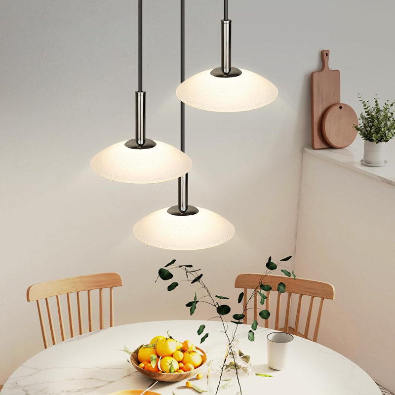 - Light Stainless Steel LED Pendant
