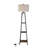 Chariot 60.62'' Black Column Floor Lamp