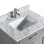 Ensemble de meuble-lavabo simple 24 po avec miroir Lachine-33561515