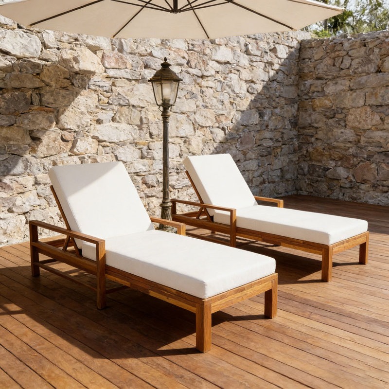 Outdoor Patio Chaise Lounge Chairs