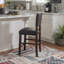 Tabouret de bar et de comptoir rembourré Barile-32642492-32642494