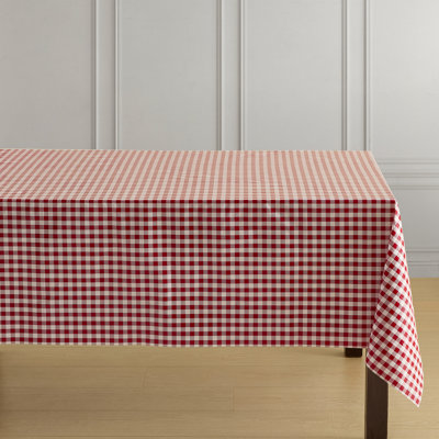 Gingham Check 3-Yard Cut-to-fit Vinyl Tablecloth