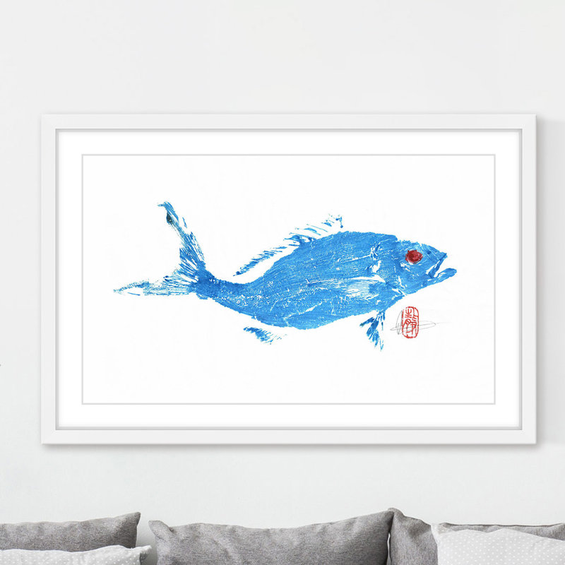 Andrew Clay - Single Picture Frame Print, 41cm H x 61cm W x 3.81cm D