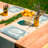 Polyester Abstract Rectangle Placemat