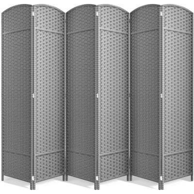 Sorbus Panel Folding Room Divider Double Hinged (4,6,8 Panels) by Sorbus