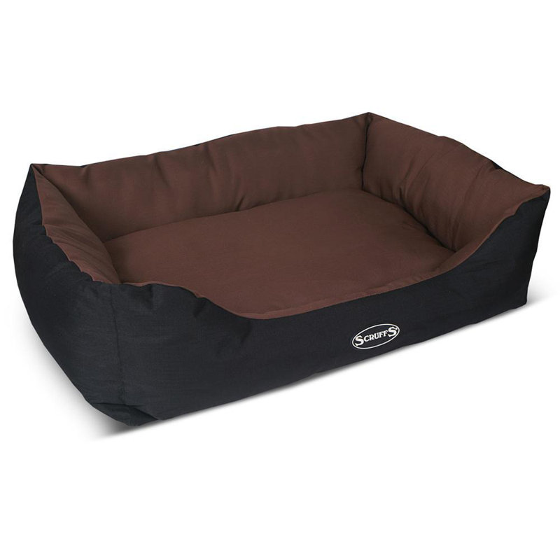 Expedition Polyester Pet Bed, 16cm H x 50cm W x 40cm D, Chocolate