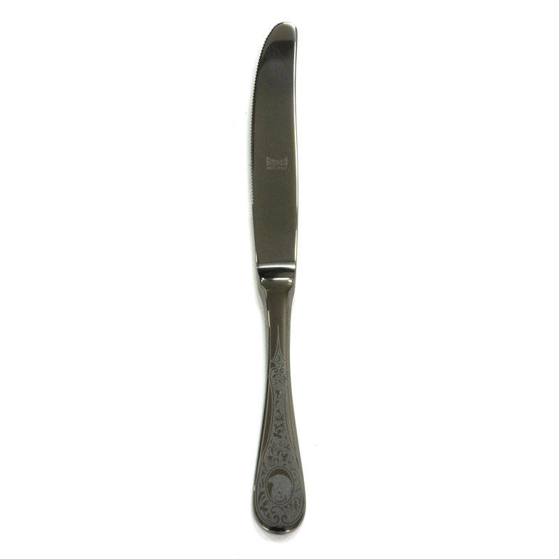 Diana Dessert Knife - 12 Pieces, Oro Nero