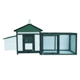 Janda 16.075 Square Feet Walk In Chicken Coop with Chicken Run For Up To 4 Chickens