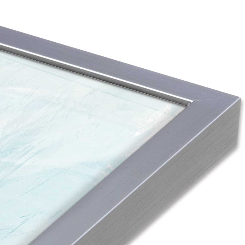 Dusky Dirt by Kamdon Kreations Art Print, Silver, 32 W x 24 H, Framed Print
