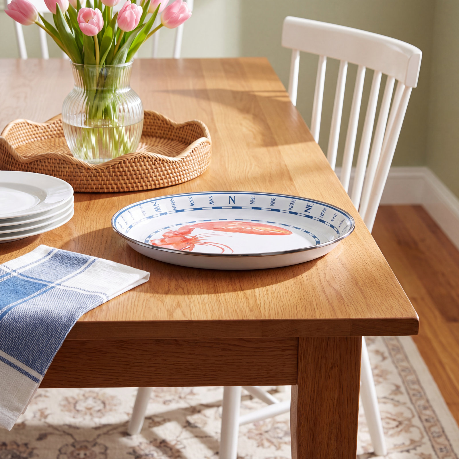 Lobster Enamel Platter