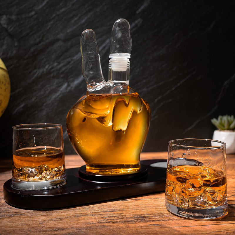 Ensemble de verres assortis 2 pièces Dequandre
