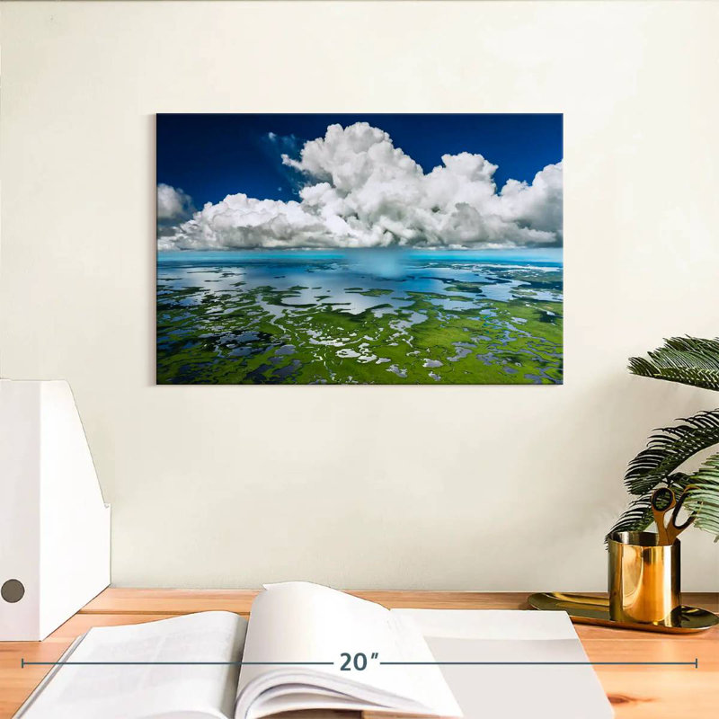 Everglades Cloudscape, H 8 po x l 12 po