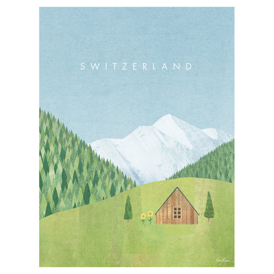 HENRY RIVERS (SWITZERLAND) 60 X 80CM CANVAS Wrapped Canvas Wall Art