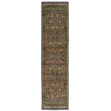 Laurel Malaya Machine Woven Polyester No Pattern Area Rug in Black