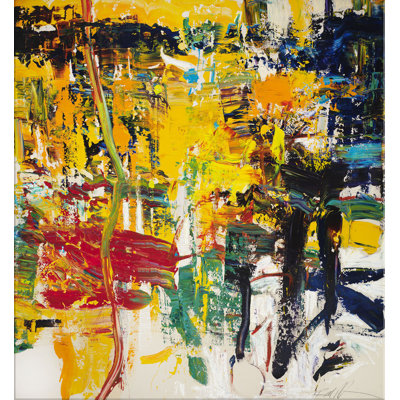 «Red to Green to Red» par Robert Robinson - peinture sur toile tendue