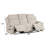 Light Gray Chenille Motion Sofa