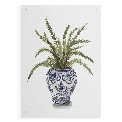 Fern House I - Impression sur toile seulement - NON-CADRE