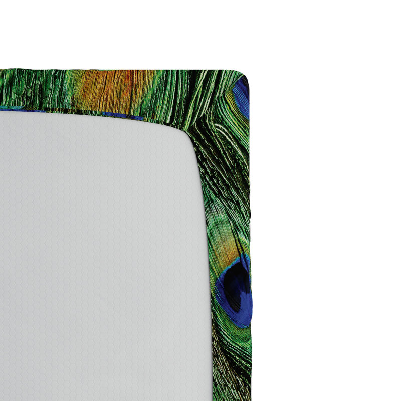 Microfiber Animal Print Fitted Sheet, Full Fitted Sheet