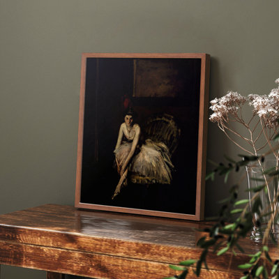 «Vintage Portrait Print XCI» sur papier