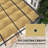 2.37m x 2.97m x 2.97m Pergola