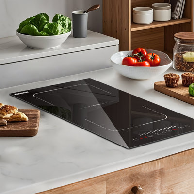 Plaque de cuisson électrique à 2 brûleurs Karinear 3500W 12Inch 220-240V