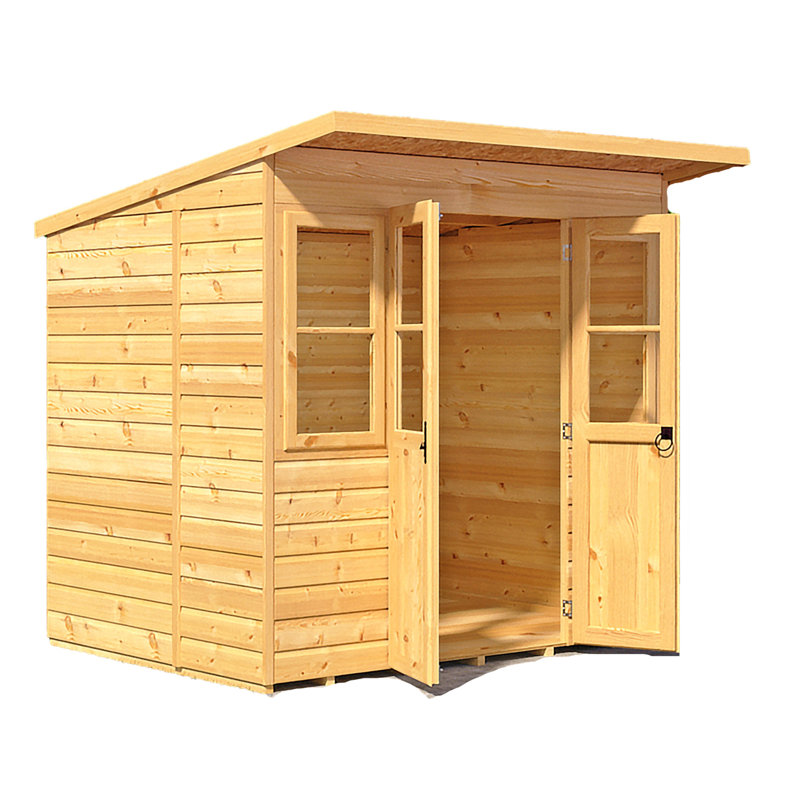 Haddon Pent 7 ft x 5 ft Shiplap Summerhouse