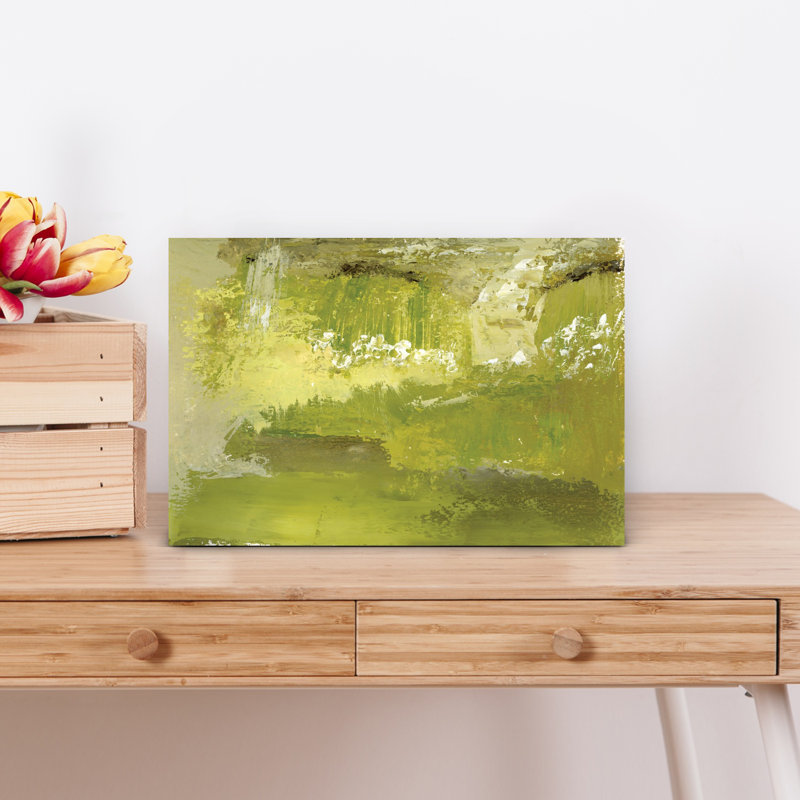 Chartreuse Clearing by Breanna Megan Studio - Wrapped Canvas Print, 45.72 cm H x 30.48 cm W